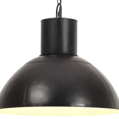 Immagine prodotto di The Living Store Lampada a sospensione 25 W Nero Rotonda 48 cm E27