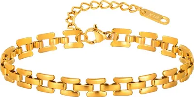 Obrázek produktu pro Elegantní zlatý řetízek na ruku RY-38429 KP38429