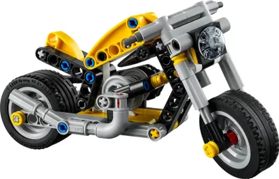 Produktbild von Gelbes Motorrad