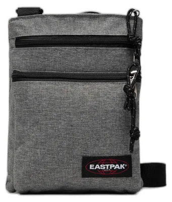 Produktbild von Eastpak Rusher Sunday, Schultertasche, Reißverschluss, Fronttasche, 2 Taschen, Erwachsener, Schwarz, Grau