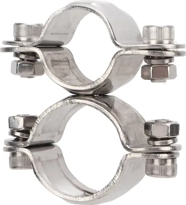 Zdjęcie produktu dla Obrotowy zacisk 360° ze stali nierdzewnej 316 do jachtów i łodzi wędkarskich Akcesoria 25mmx31.7mm