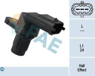 Produktbild von FAE Nockenwelleposition Sensor für OPEL Corsa D Schrägheck (S07) Nockenwellen 79350