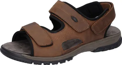 Produktbild von Waldläufer Herren Echtleder Outdoorsandale Sandale 'H-Harald' braun, Herren:44.5 EU