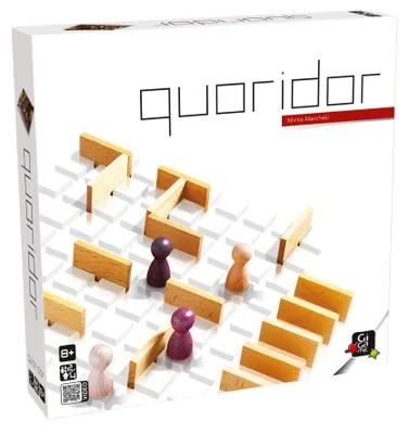 Produktbild von GIGAMIC Quoridor Classic FR: Strategie-Spiel, 2-4 Spieler, ab 8 Jahren