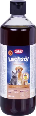 Immagine prodotto di Olio di salmone Nobby 500 ml