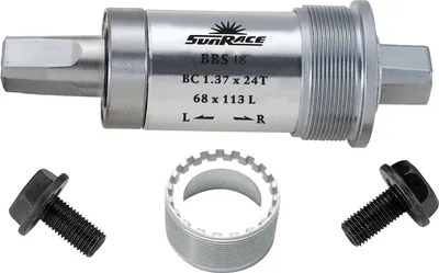 Produktbild von SunRace Innenlager BBS18, 127-68 BSA, Alu-Schalen