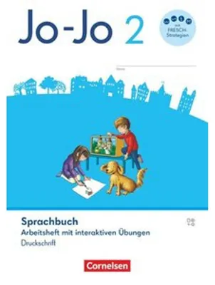 Produktbild von Jo-Jo Sprachbuch 2. Schuljahr - Allgemeine Ausgabe 2024 - Arbeitsheft mit interaktiven Übungen in Druckschrift