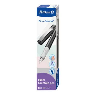 Productafbeelding van PELIKAN 822350 Vulpen Pina Colada - M, antraciet
