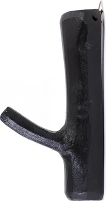 Produktbild von GARDEROBENHAKEN LIMB | Teakholz  ca. 15cm(H) Garderobenhaken aus Ästen | Farbe: 09 voodoo - schwarz