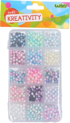 Immagine prodotto di Set di perline blocco 138g + forbici + corda