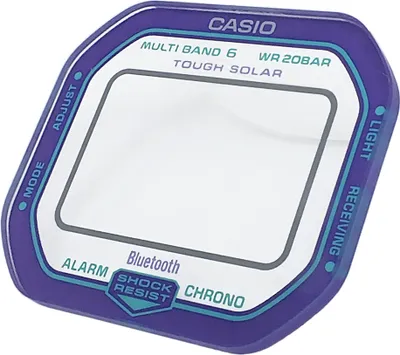 Produktbild von Casio G-Shock Mineral Uhrenglas mit Aufdruck GW-B5600 GW-B5600BL-1ER