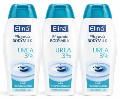 Produktbild von Elina Urea 3% Bodymilk 250ml Sensitive ( 3 Pack)