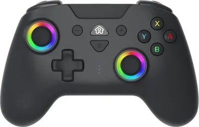 Immagine prodotto di Controller wireless per Switch/Switch 2, LED programmabili, funzione vibrazione, giroscopio, nero