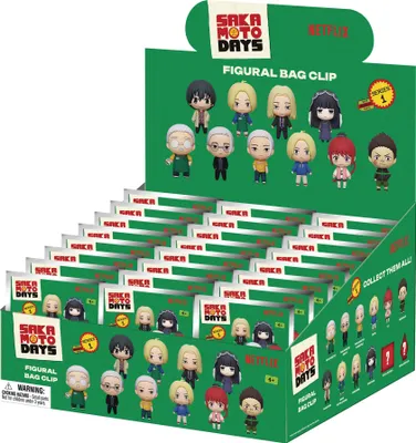Produktbild von Sakamoto Days 3D PVC-Taschenanhänger Series 1 Display (24)