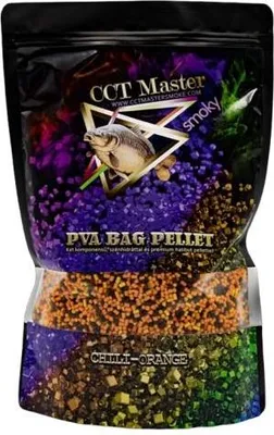 Zdjęcie produktu dla CCT Master – granulki Smoky PVA Bag Pellet Chilli-Orange 2–3 mm 700 g
