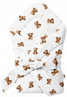 Immagine prodotto di Copertina Avvolgente Neonato in Mussola 75 × 75 cm – Swaddle per Neonati, 100% Cotone, Morbida e Traspirante