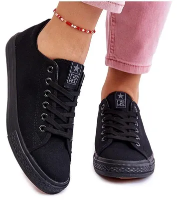 Produktbild von Damen Klassische Turnschuhe Schwarz Eleya 37