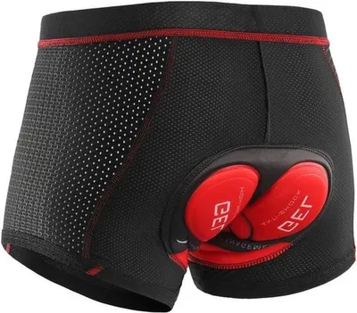 Atmungsaktive Fahrradhosen mit 3D Gel Polsterung für MTB - Unisex Bequeme Radhose für lange Fahrten