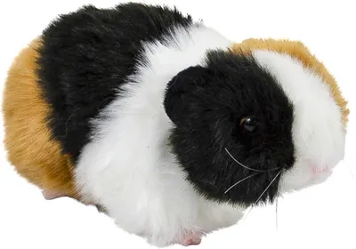 Produktbild von Kuscheltier Meerschweinchen schwarz-weiß-braun 20 cm Uni-Toys