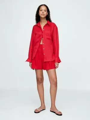 Produktbild von GAP Leinenshorts 715763-02__XL