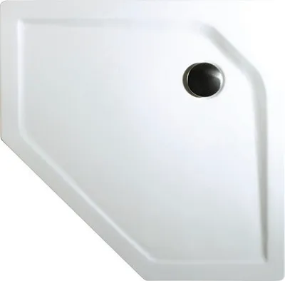 Produktbild von SCHULTE Duschwannen Komplettset Extra-flach 100 x 100 x 3.5 cm alpinweiß glatt D20092 04
