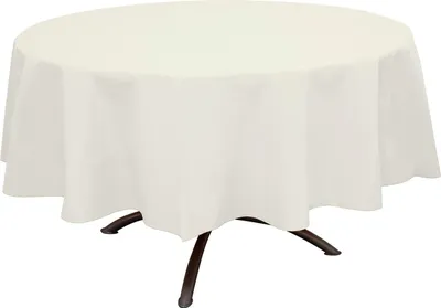 Produktbild von Pronappe NT24001I Runde Papiertischdecke, Airlaid, Ø 240 cm, einzeln folienverpackt - Weiß