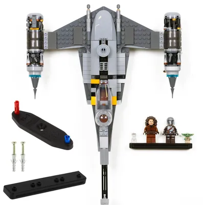 Produktbild von Saures Wandhalterung N-1 Starfighter 75325 Schwarz 3D-Druck