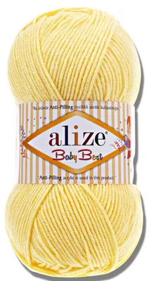Produktbild von Alize 1x 100g Baby Best Wolle, Antipilling, Uni, Häkeln, Stricken (250)