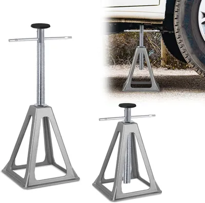 Image de QEENTOE, supports de levage réglables en hauteur, capacité jusqu'à 1000 kg, accessoires pour caravanes et camping-cars, pour caravanes et remorques