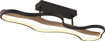 Produktbild von Globo Lighting Deckenleuchte Metall schwarz matt, LED