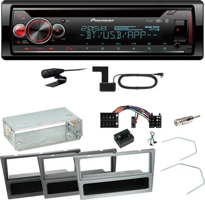Produktbild von Pioneer DEH-S720DAB Bluetooth Einbauset für Opel Omega B Meriva A Agila Vivaro