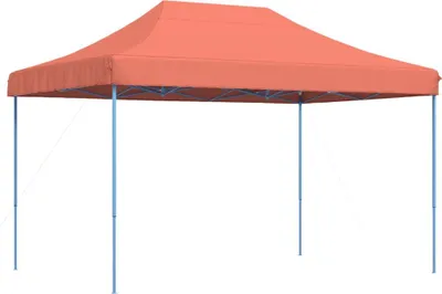 Productafbeelding van vidaXL Partytent, opvouwbaar, pop-up model, terracotta, 410x279x315 cm