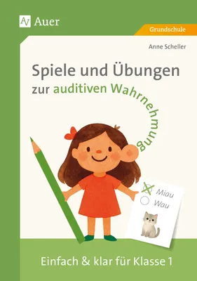 Produktbild von Spiele und Übungen zur auditiven Wahrnehmung