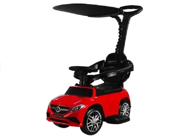 Produktbild von LEANToys Rutschauto Mercedes GLE 63 mit Sonnenschutzdach Rot