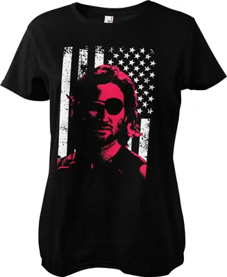 Produktbild von Plissken Stars and Stripes Girly Tee - XX-Large  - Black
