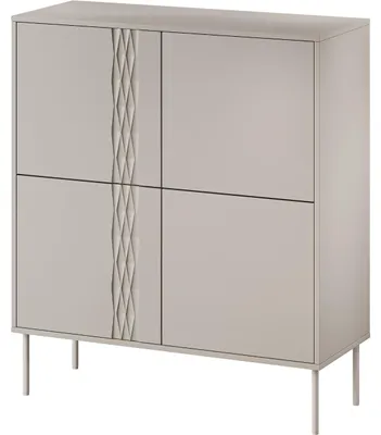 Productafbeelding van Commode TIFFANY 4D, beige, mat