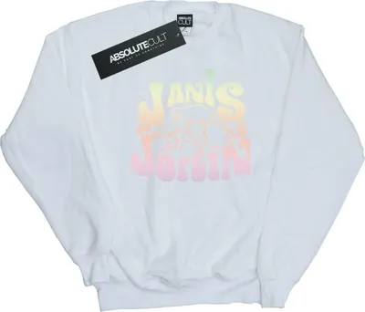 Produktbild von Janis Joplin - Sweatshirt für Herren BI49334 (L) (Weiß)