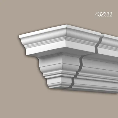 Produktbild von Profhome 432332 Stirnelement Fassadenstuck Zierelement Fassadenelement