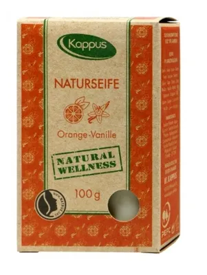 Produktbild von Kappus, Vanille &amp/ Orange, Seife, 100g