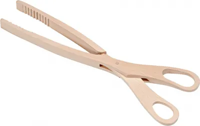 Image de KESPER Pince à griller, hêtre 28,5 cm