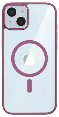 Obrázek produktu pro Pouzdro MagSafe pro iPhone 15, fialové, s měkkým rámečkem a zvýšenou ochranou fotoaparátu