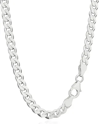 Produktbild von 925 Sterling Silber Kette Panzerkette 55cm Königskette 4,70mm Breit 27,5g 1840