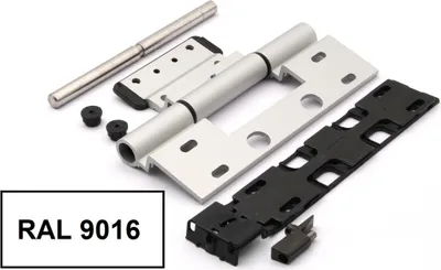 Produktbild von Schüco Rollentürband, 239593 RAL 9016 weiß 65 mm, nach außen öffnende Tür