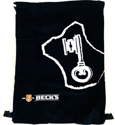 Produktbild von 3x Becks Bier Tasche Beutel Rucksack Turnbeutel