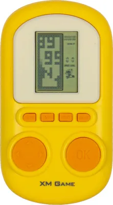 Produktbild von KIK KX3362 Tragbare Arcade-Spielkonsole, gelb