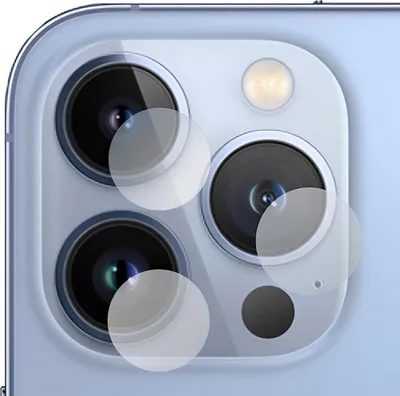 Obrázek produktu pro 9H ochranné sklo na objektiv fotoaparátu pro Apple iPhone 13 Pro / 13 Pro Max