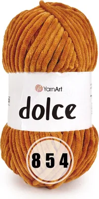 Produktbild von YarnArt Dolce (100g/120m) Y 854 Fuchs