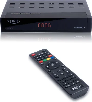 Produktbild von Xoro HRT 8730, HD DVB-T2/C HD Receiver, freenet, PVR-R