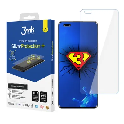 Produktbild von 3mk Display Antimikrobielle Schutzfolie SilverProtection+ für Huawei Nova 10 Pro 0,21mm Self-Heal