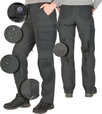 Produktbild von FIRI Wasserdichte Damen-Trekkinghose mit Belüftungsöffnungen, Grün